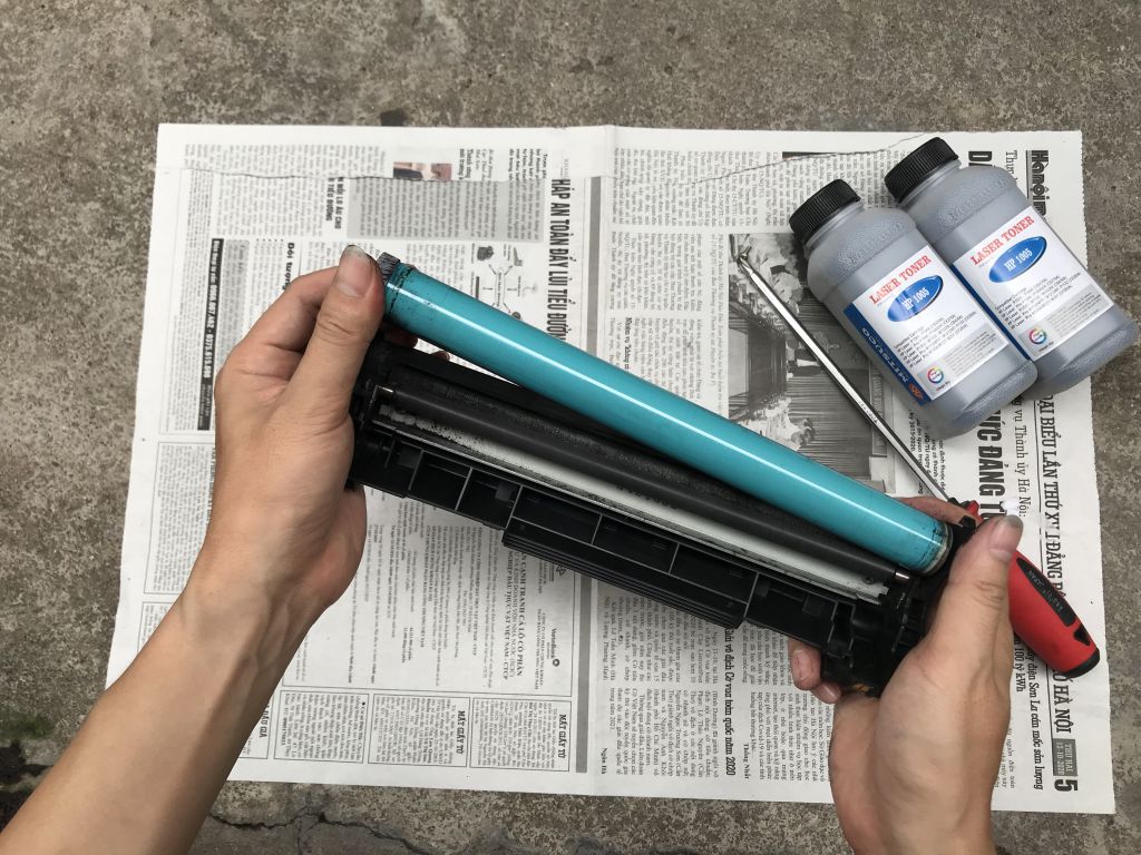 Đổ mực máy in tại Tây Hồ